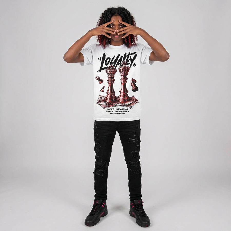 “Bloodline” 12s DopeSkill T-Shirt Loyalty Graphic