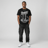 White Metallic 5s DopeSkill T-Shirt Loyalty Graphic