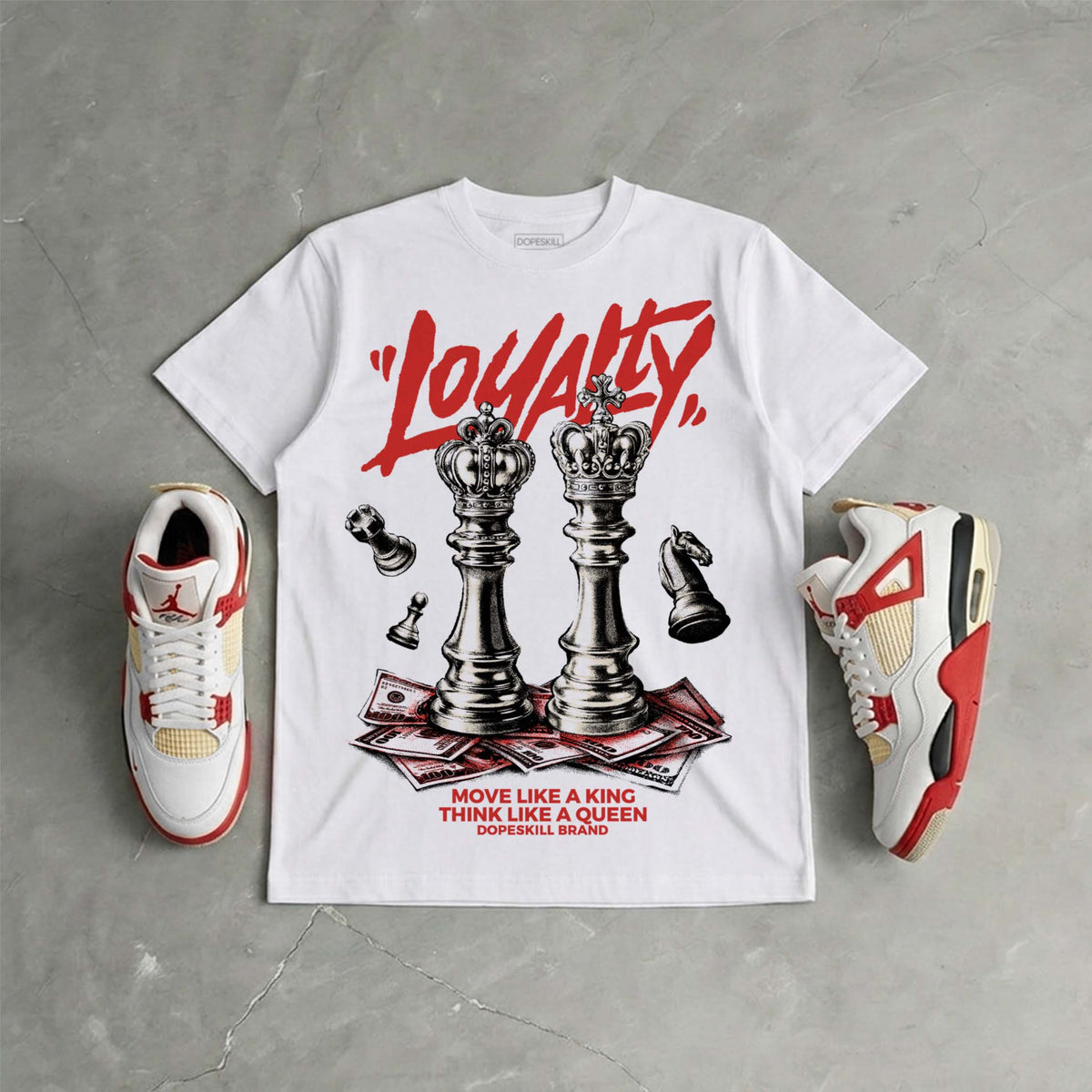 Nigel Sylvester x 4s “Brick After Brick” DopeSkill T-Shirt Loyalty Graphic
