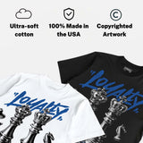 “True Blue” 3s DopeSkill T-Shirt Loyalty Graphic