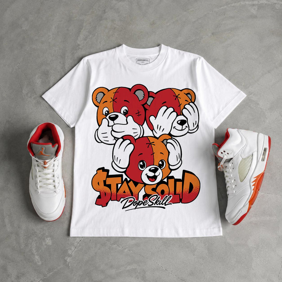 Sunset 5s DopeSkill T-Shirt Stay Solid Graphic