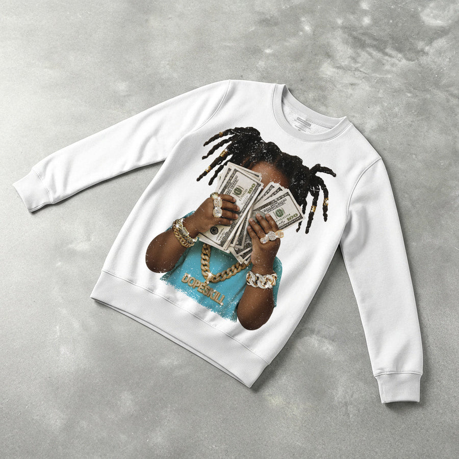 Gamma 11s DopeSkill Sweatshirt Rich Youth Graphic