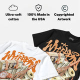 'Orange Citrus' 3s DopeSkill T-Shirt Whippin Graphic