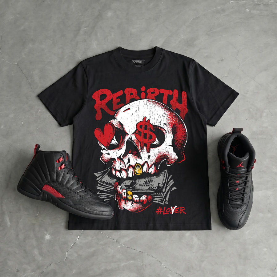“Bloodline” 12s DopeSkill T-Shirt Rebirth Graphic