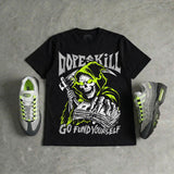Max 95 OG 'Neon' DopeSkill T-Shirt Go Fund Yourself Graphic