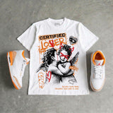 'Orange Citrus' 3s DopeSkill T-Shirt Certified Lover Graphic