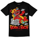 Red Collection DopeSkill T-Shirt Born To Be Rich Graphic