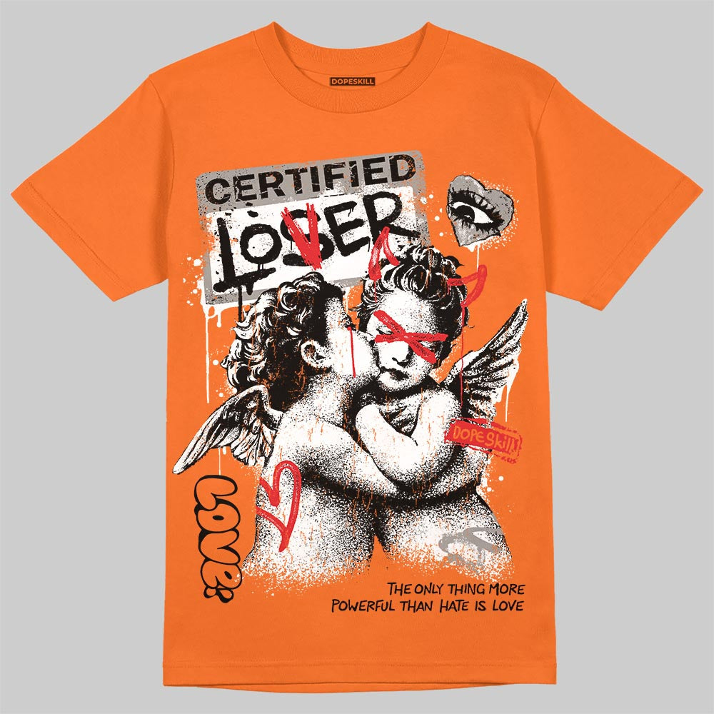 'Orange Citrus' 3s DopeSkill T-Shirt Certified Lover Graphic