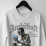 Wolf Grey 5s DopeSkill Sweatshirt Ambition Graphic