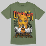 Olive Collection DopeSkill T-Shirt Drip Harder Graphic