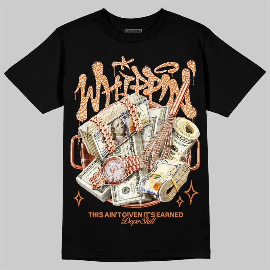 'Orange Citrus' 3s DopeSkill T-Shirt Whippin Graphic