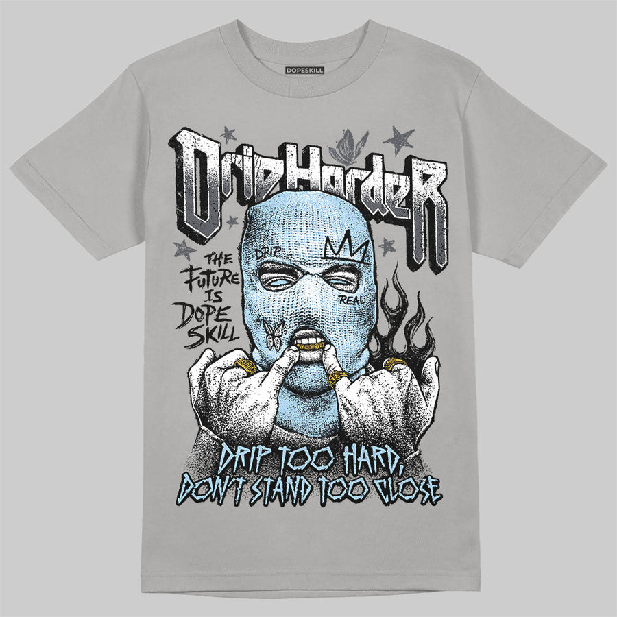 Wolf Grey 5s DopeSkill T-Shirt Drip Harder Graphic