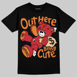Sunset 5s DopeSkill T-Shirt Out Here Being Cute Graphic