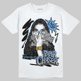 Black University Blue 5s DopeSkill T-Shirt NPC Graphic