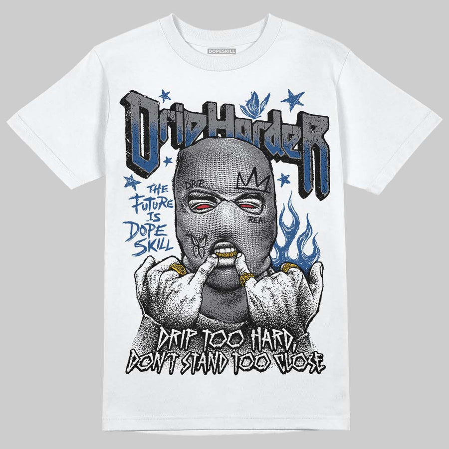 Flint Grey 9s DopeSkill T-Shirt Drip Harder Graphic
