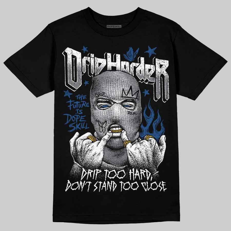 Flint Grey 9s DopeSkill T-Shirt Drip Harder Graphic
