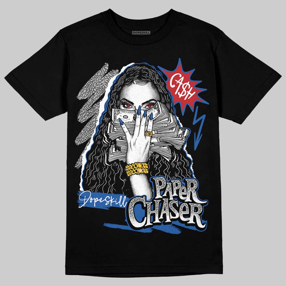 “True Blue” 3s DopeSkill T-Shirt NPC Graphic