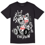 Dunk Low Panda White Black DopeSkill T-Shirt Smile Through The Pain Graphic
