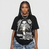 White Metallic 5s DopeSkill T-Shirt NPC Graphic