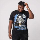 Black University Blue 5s DopeSkill T-Shirt NPC Graphic