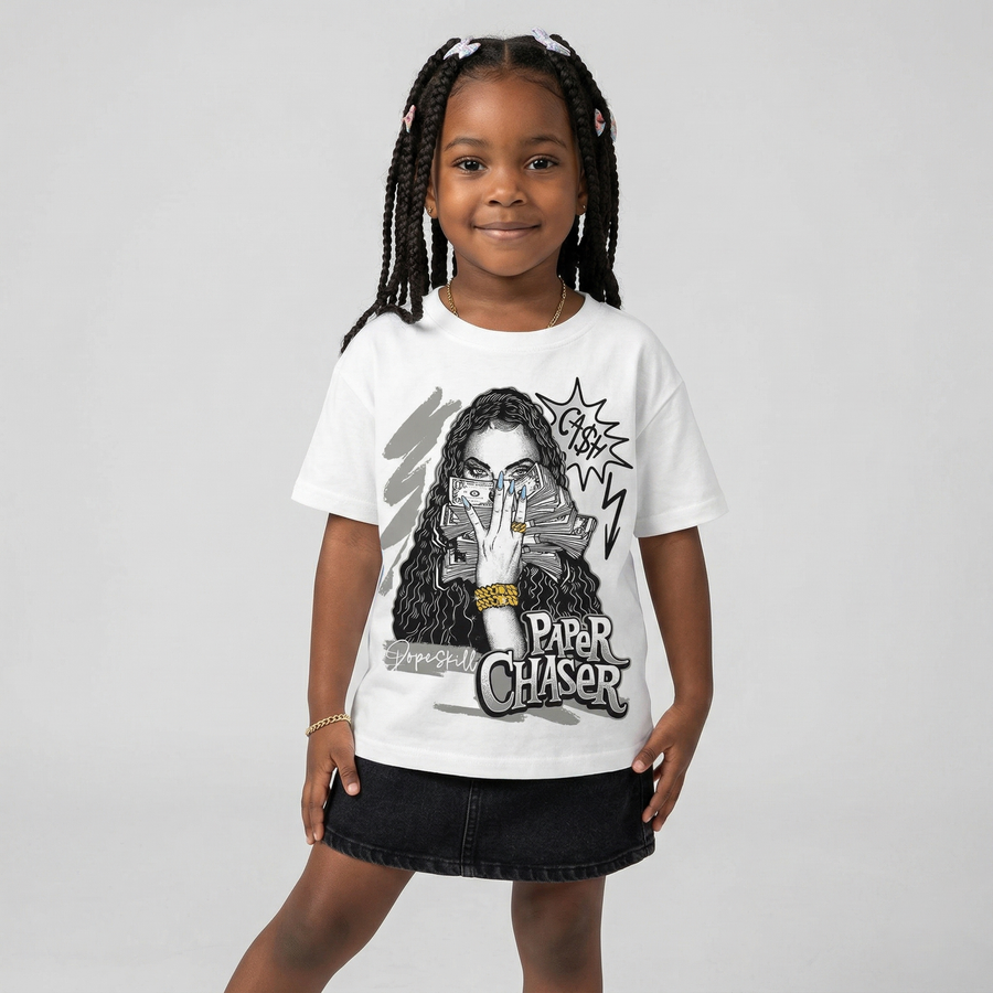 White Metallic 5s DopeSkill T-Shirt NPC Graphic
