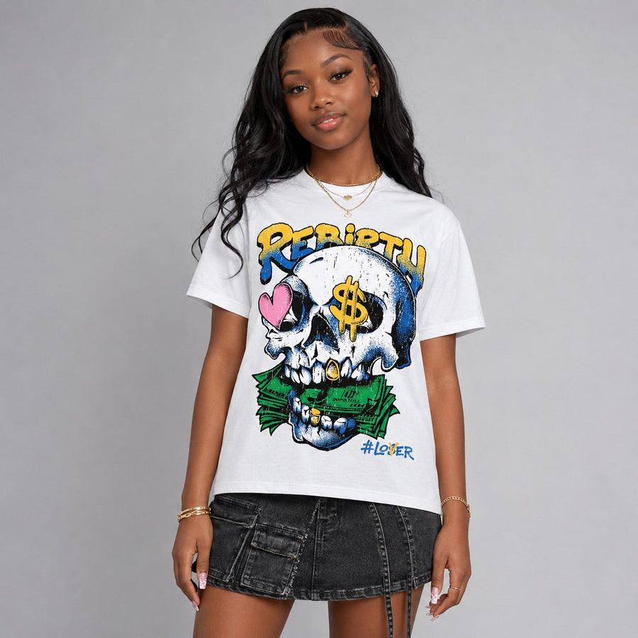 Brazil 3s DopeSkill T-Shirt Rebirth Graphic