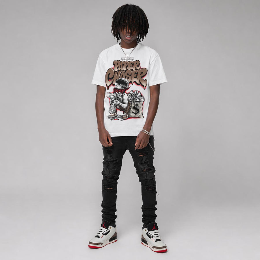 World’s Best Dad 3s DopeSkill T-Shirt Paper Chaser Boy Graphic