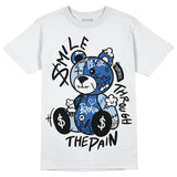 Space Jam 11s DopeSkill T-Shirt Smile Through The Pain Graphic