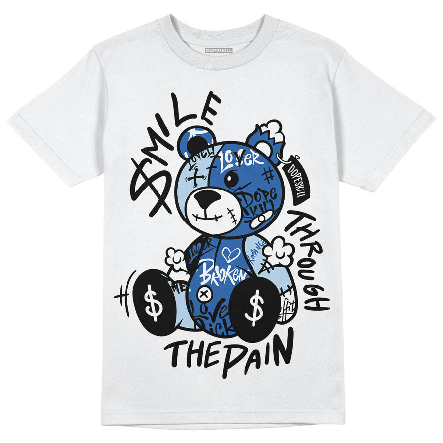 Space Jam 11s DopeSkill T-Shirt Smile Through The Pain Graphic