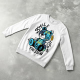 Gamma 11s DopeSkill Sweatshirt Smile Through The Pain Graphic