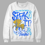 Royal Blue Collection DopeSkill Sweatshirt Speak It Graphic