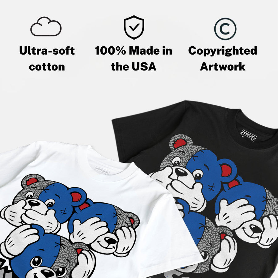 “True Blue” 3s DopeSkill T-Shirt Stay Solid Graphic