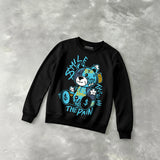 Gamma 11s DopeSkill Sweatshirt Smile Through The Pain Graphic