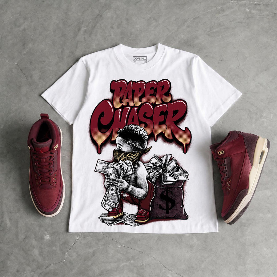 “Bin 23” 3s DopeSkill T-Shirt Paper Chaser Boy Graphic