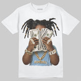 Powder Blue 9s DopeSkill T-Shirt Rich Youth Graphic