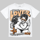 'Orange Citrus' 3s DopeSkill Oversize Print T-Shirt Real Ones Choose Loyalty Graphic