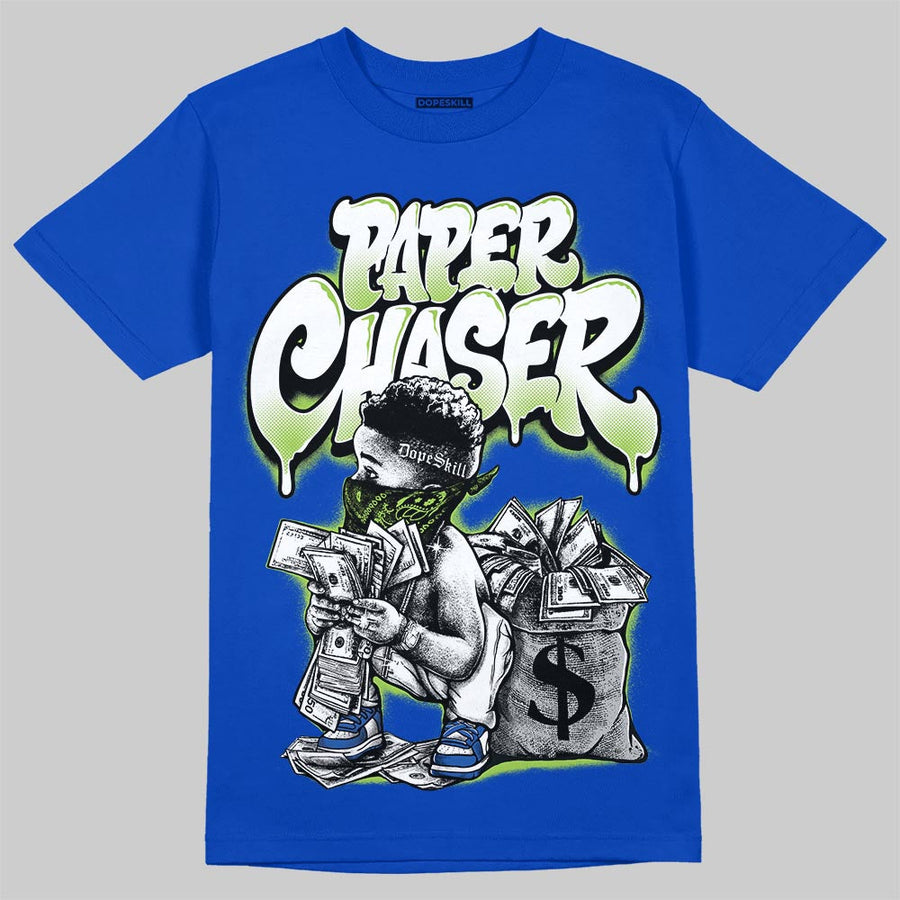 Griffey Max 1 'Varsity Royal' DopeSkill T-Shirt Paper Chaser Boy Graphic