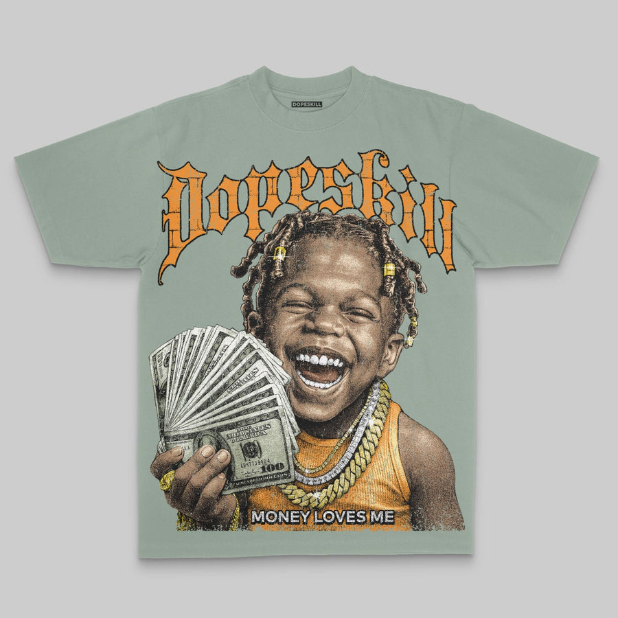 Money Loves Me Oversize Print DopeSkill T-shirt