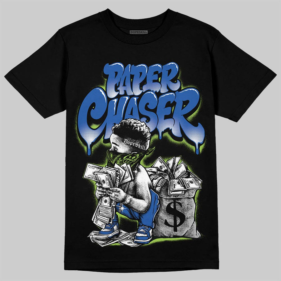 Griffey Max 1 'Varsity Royal' DopeSkill T-Shirt Paper Chaser Boy Graphic