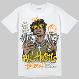 Olive 'All Hustle No Luck' DopeSkill Graphic T-Shirt