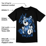 Space Jam 11s DopeSkill T-Shirt Smile Through The Pain Graphic