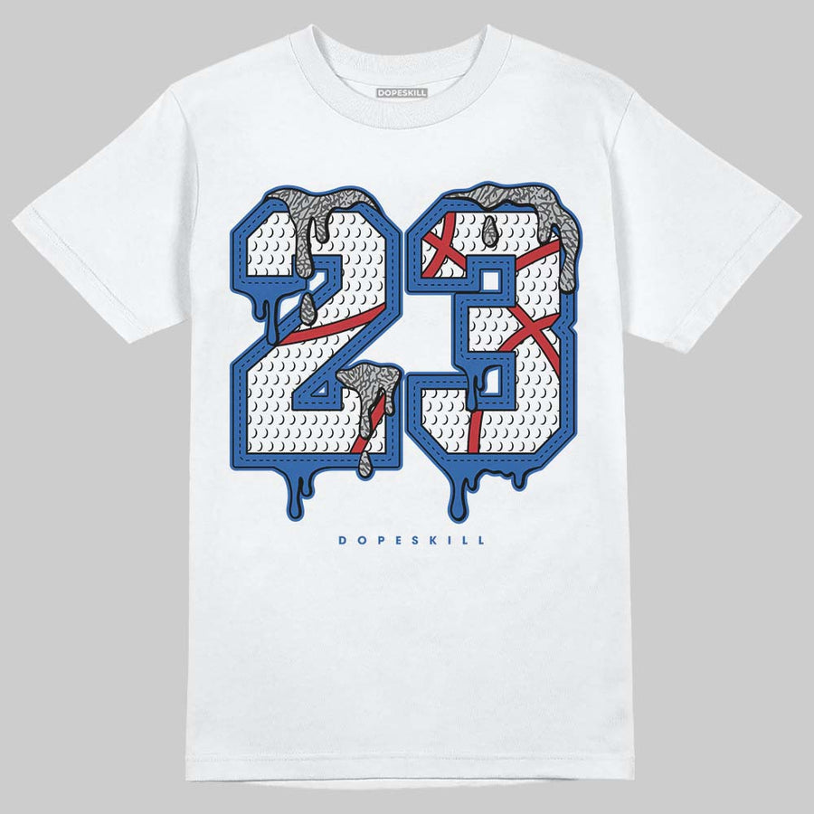 “True Blue” 3s DopeSkill T-Shirt No.23 Graphic