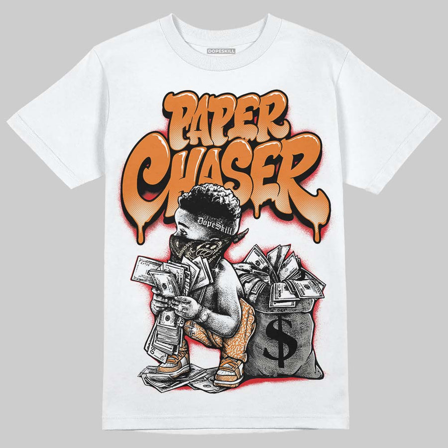 'Orange Citrus' 3s DopeSkill T-Shirt Paper Chaser Boy Graphic