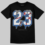“True Blue” 3s DopeSkill T-Shirt No.23 Graphic