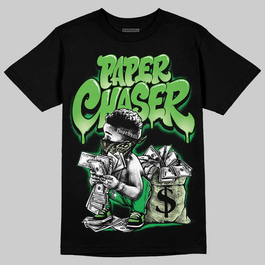 Jumpman Jack “Green Spark” DopeSkill T-Shirt Paper Chaser Boy Graphic