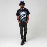 Aqua 8s DopeSkill T-Shirt Rebirth Graphic