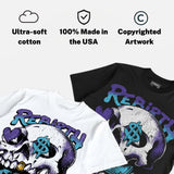 Aqua 8s DopeSkill T-Shirt Rebirth Graphic