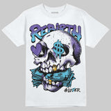 Aqua 8s DopeSkill T-Shirt Rebirth Graphic