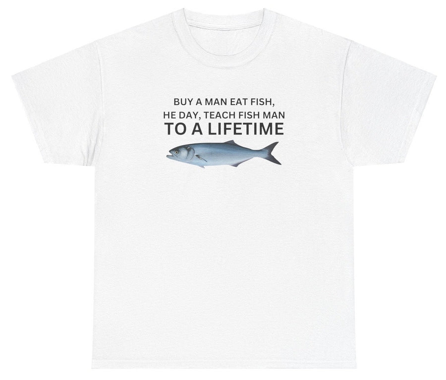 Buy A Man Eat Fish T Shirt