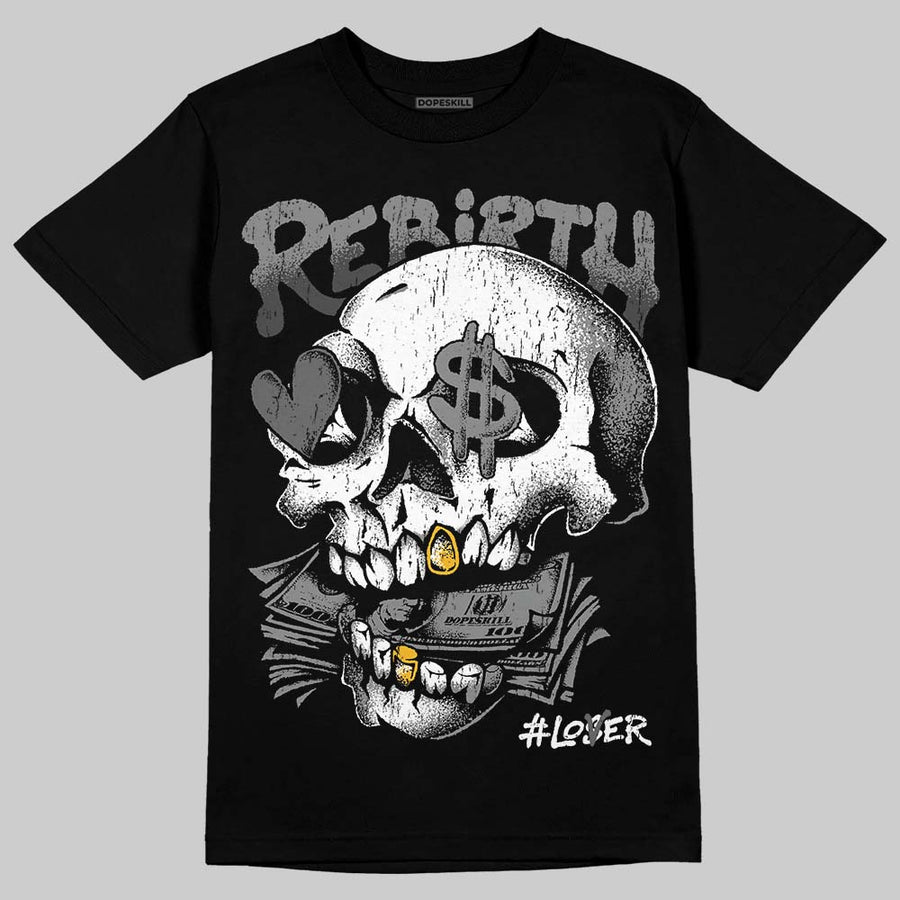 Black Cat 4s DopeSkill T-Shirt Rebirth Graphic
